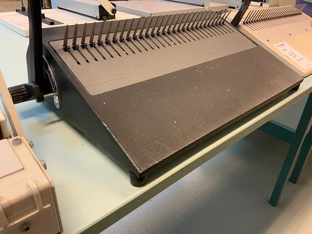 Gbc, dgs, wire bind inbindmachines (4x) - afbeelding 5 van  20