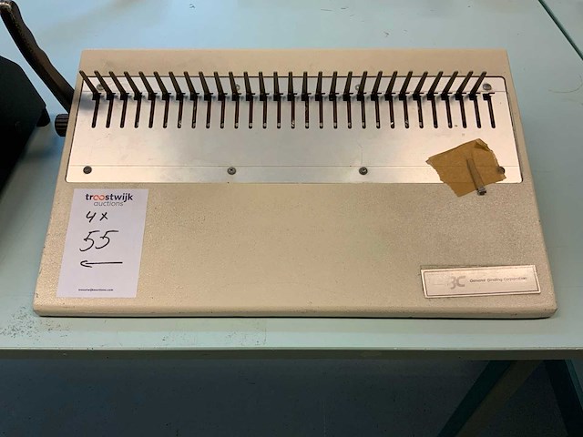 Gbc, dgs, wire bind inbindmachines (4x) - afbeelding 7 van  20