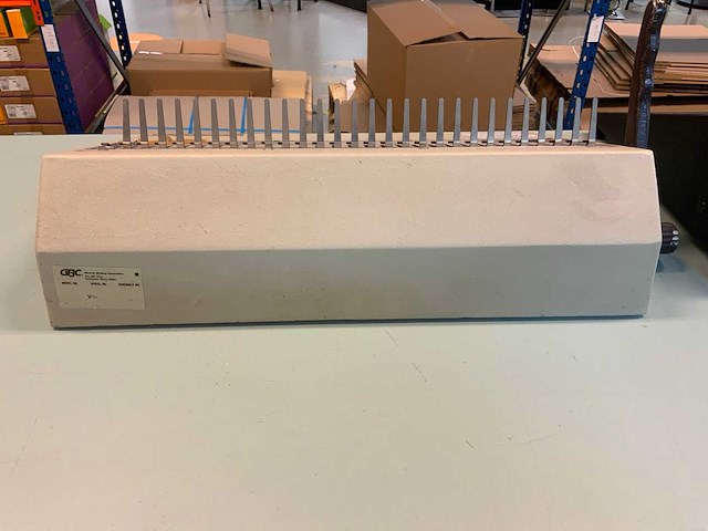 Gbc, dgs, wire bind inbindmachines (4x) - afbeelding 13 van  20