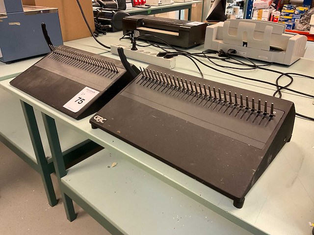 Gbc inbindmachine (2x) - afbeelding 2 van  4