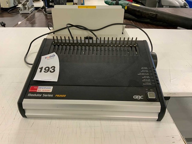 Gbc, maxibind inbindmachine (2x) - afbeelding 5 van  11