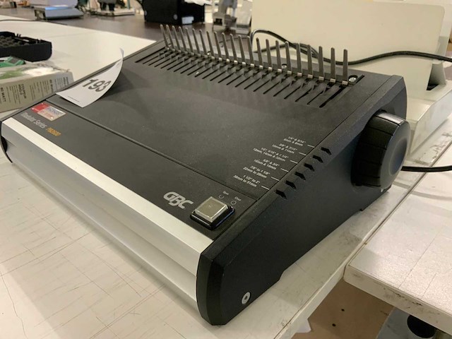 Gbc, maxibind inbindmachine (2x) - afbeelding 3 van  6