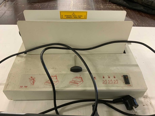 Gbc, maxibind inbindmachine (2x) - afbeelding 5 van  6