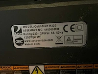 Gbc quick start h320 lamineer apparaat - afbeelding 3 van  3