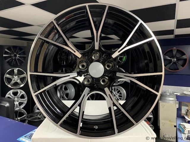 Gbw-215 aluminium velgenset - 5x120 8.5j et35 / 9.5j et36 - afbeelding 1 van  1