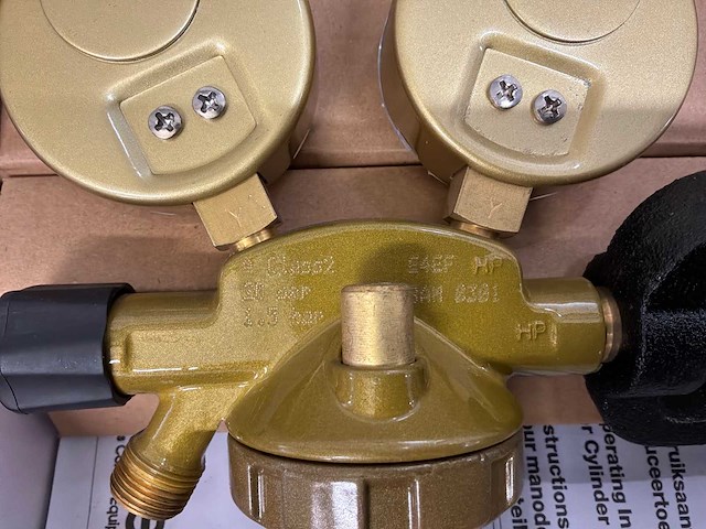 Gce rhöna reduceerventiel voor acetyleen gasflessen - afbeelding 3 van  5