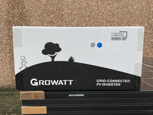 Gcl - set van 28 zonnepanelen - growatt 10k omvormer - afbeelding 6 van  8