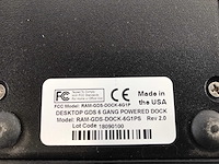 Gds tech (ram-gds-dock-6g1p) gds 6-port desktop charging dock for intelliskin devices (5x) - afbeelding 7 van  7