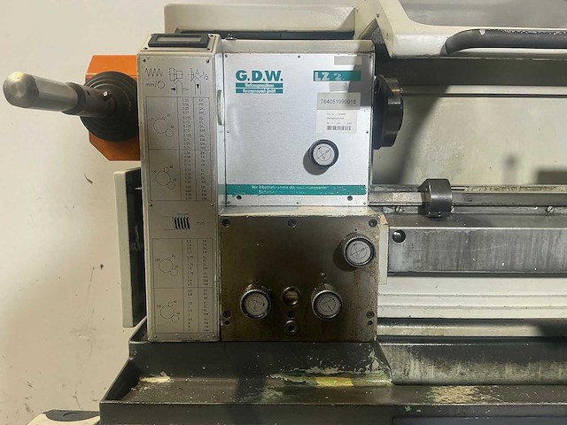 Gdw - lz250 - horizontal lathe - 1997 - afbeelding 6 van  11
