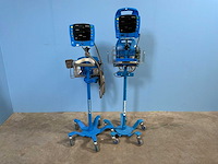 Ge - carescape / procare 300 - v100 dinamap trolley (4x) - afbeelding 2 van  8
