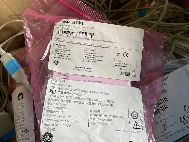 Ge - patient monitor b30 accesoires - afbeelding 3 van  5