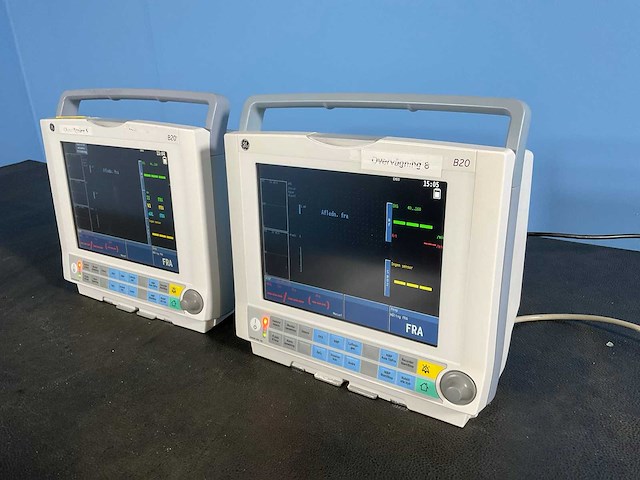 Ge healthcare - b20 patient monitor - 2013 (2x) - afbeelding 2 van  6