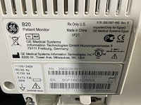 Ge healthcare - b20 patient monitor - 2013 (2x) - afbeelding 5 van  6