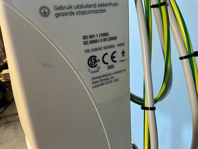 Ge healthcare - giraffe blue spot pt lite - fototherapie behandelapparaat - afbeelding 6 van  10