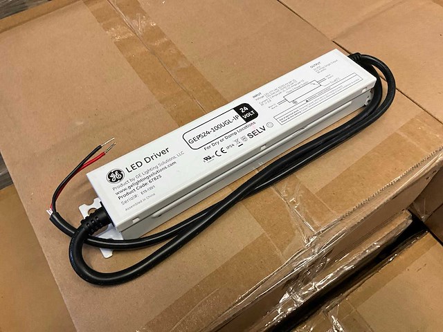 Ge led driver geps24-100ugl-ip 24v voeding (30x) - afbeelding 2 van  4