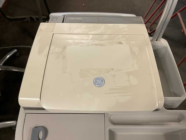 Ge mac 5500 ecg analyse systeem - afbeelding 4 van  6