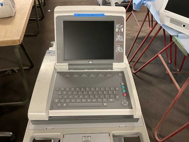 Ge mac 5500 hd ecg analyse systeem - afbeelding 3 van  6