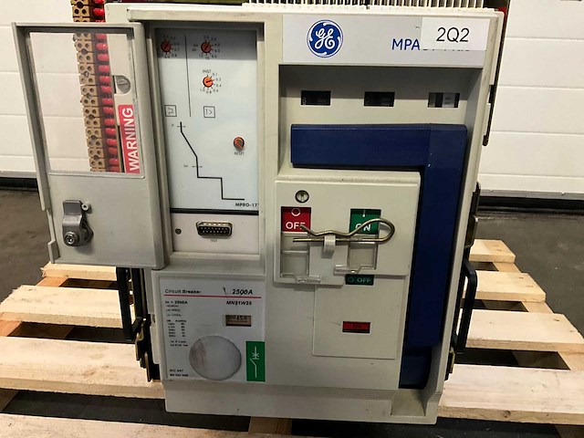Ge mn31w25 2500 a air circuit breker - afbeelding 4 van  5