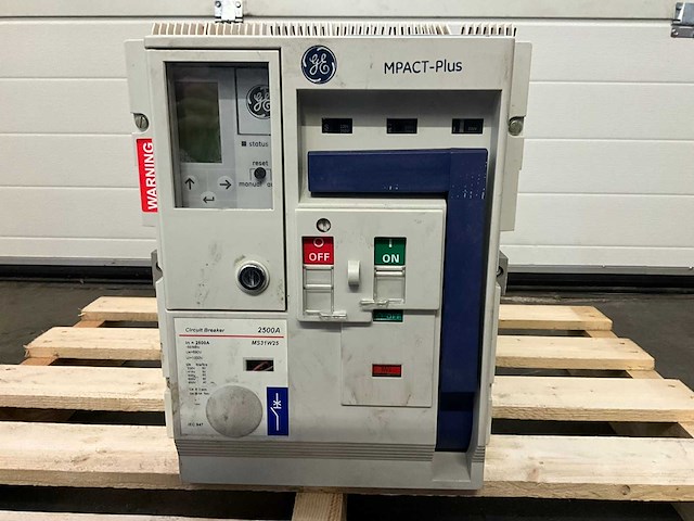 Ge mn31w25 2500 a air circuit breker - afbeelding 4 van  6