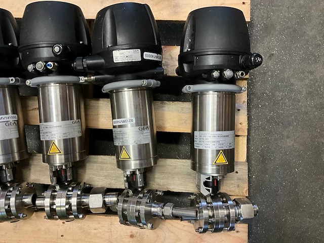 Gea 7880-0102-1100 electronische afsluiter 1.4404 (aisi 316l) (5x) - afbeelding 3 van  5