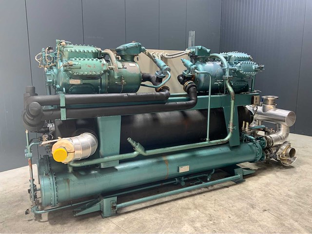 Gea grasso 87 s amoniak nh3 chiller met watergekoelde condensor - afbeelding 3 van  6