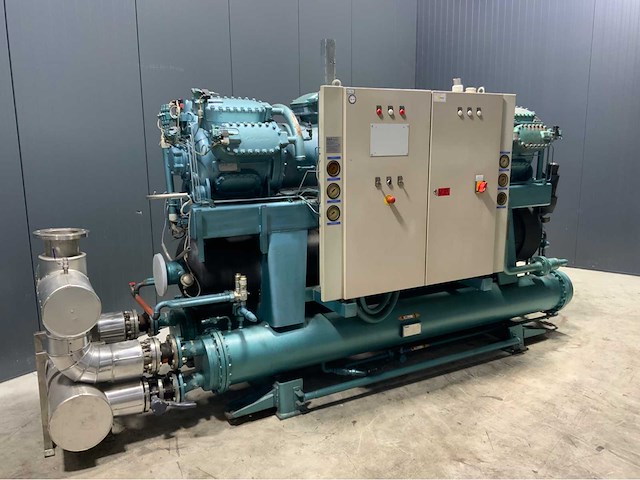 Gea grasso 87 s amoniak nh3 koudwater chiller met watergekoelde condensor - afbeelding 1 van  6