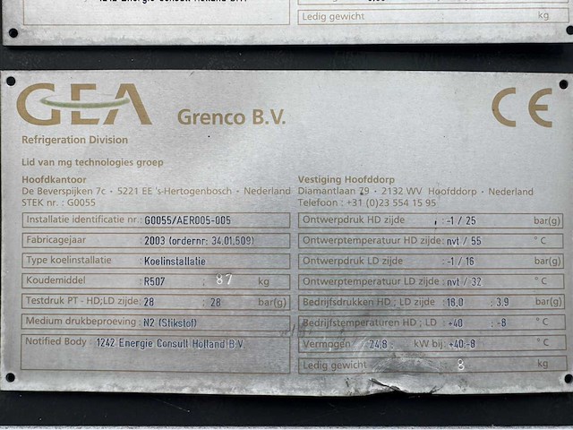 Gea koelinstallatie met digitale bediening - afbeelding 29 van  43