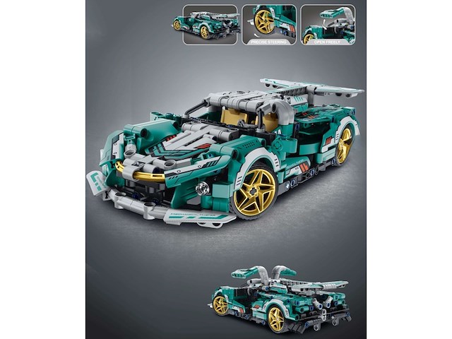 Gear2play im.master programmeerbare r/c supercar met appbediening - afbeelding 2 van  4