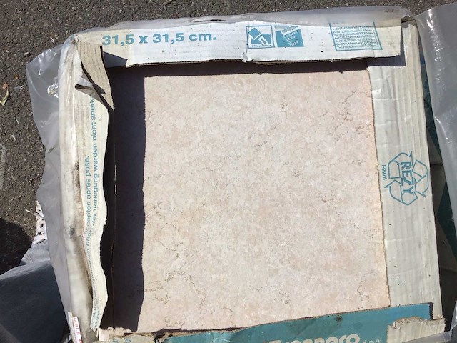 Gearmiche bremero - beige - 31,5x31,5 cm - 38,10m2 - wandtegel - afbeelding 6 van  6