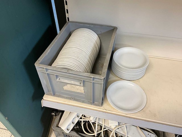 Gebaksbordjes (56x) - afbeelding 2 van  3