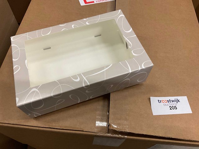 Gebaksdozen met venster (800x) - afbeelding 1 van  3