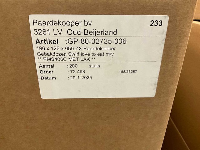 Gebaksdozen met venster (800x) - afbeelding 2 van  3