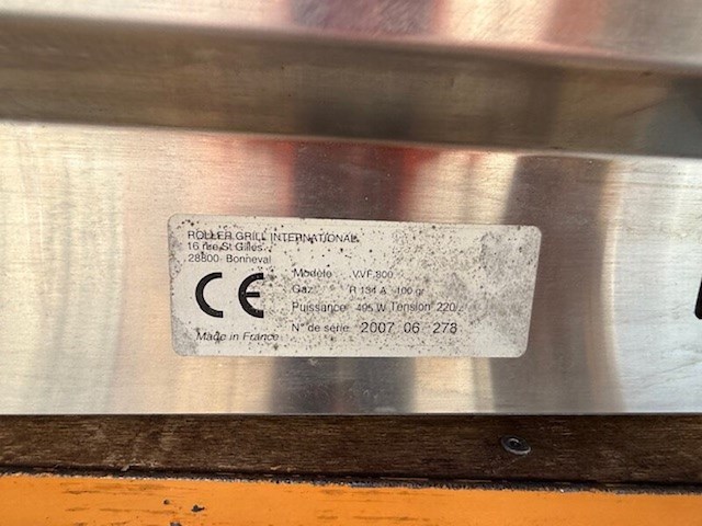 Gebaksvitrine, roller grill international, vvf800, 2007 - afbeelding 6 van  6