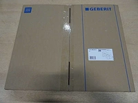 Geberit - 115.396.00.1 - afdekplaat rvs tbh duofix wc-element (6x)