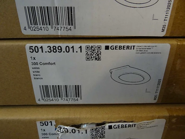 Geberit - 300 comfort - 501.389.01.1 - wc-bril (5x) - afbeelding 3 van  4