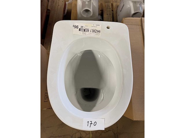 Geberit - 300 comfort - closet 84 pk (+10cm) vlakspoel wit - afbeelding 2 van  4