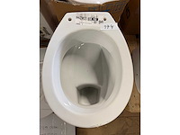 Geberit - 300 comfort - closetpot vlakspoel + 6cm ao wit - afbeelding 2 van  3