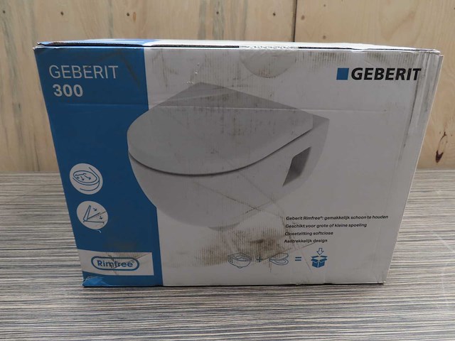 Geberit - 300 rimfree pack - toilet - afbeelding 1 van  2