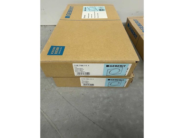 Geberit - bedieningsplaat (3x) - afbeelding 3 van  5