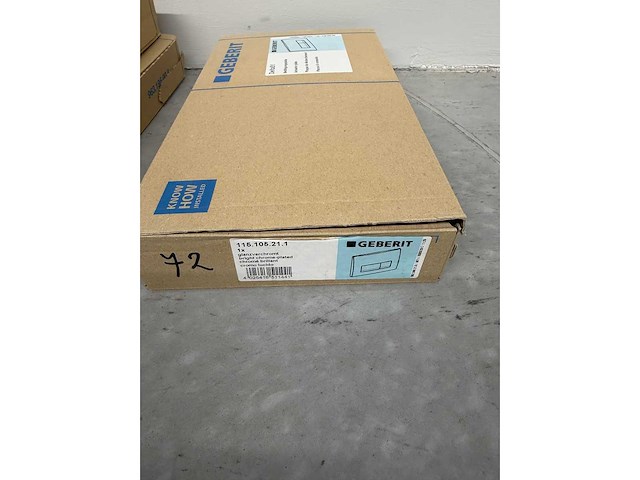 Geberit - bedieningsplaat (3x) - afbeelding 5 van  5