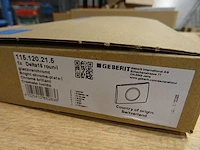 Geberit - delta 15 round - 115.120.21.5 - bedieningspaneel (10x) - afbeelding 2 van  2