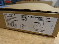 Geberit - delta 15 round - 115.120.21.5 - bedieningspaneel (2x) - afbeelding 2 van  2