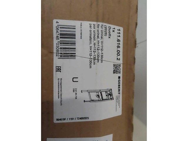 Geberit - duofix - 111.616.00.2 - inbouwreservoir urinoir - afbeelding 3 van  3