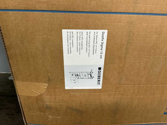 Geberit - duofix sigma - inbouw reservoir 12 cm - afbeelding 3 van  4