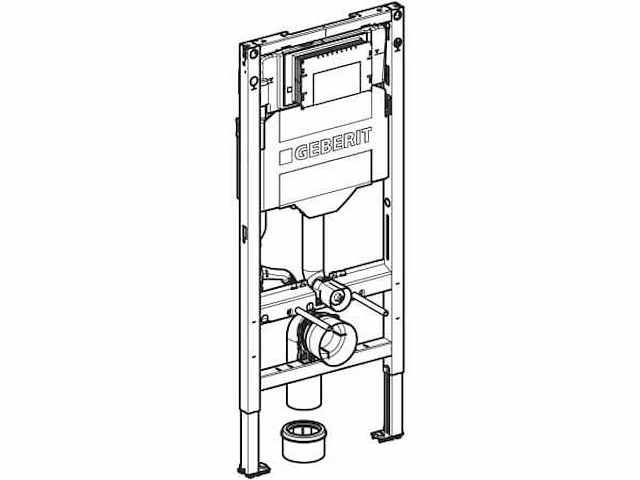 Geberit - duofix sigma - inbouwreservoir 12 cm - afbeelding 3 van  6