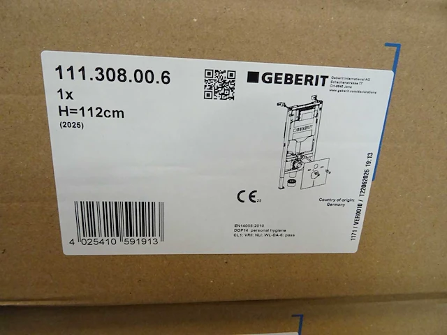 Geberit - duofix sigma 12cm - 111.308.00.6 - inbouwreservoir - afbeelding 3 van  4