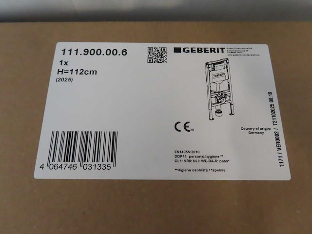 Geberit - duofix sigma 12cm - 111.900.00.6 - inbouwreservoir - afbeelding 2 van  2