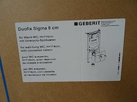 Geberit - duofix sigma 8cm - 115.794.00.2 - inbouwreservoir - afbeelding 3 van  4