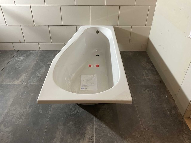 Geberit - hoekbad 160 x 75 cm - afbeelding 2 van  7