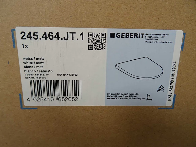 Geberit - icon - 245.464.jt.1 - wc-bril (2x) - afbeelding 3 van  3